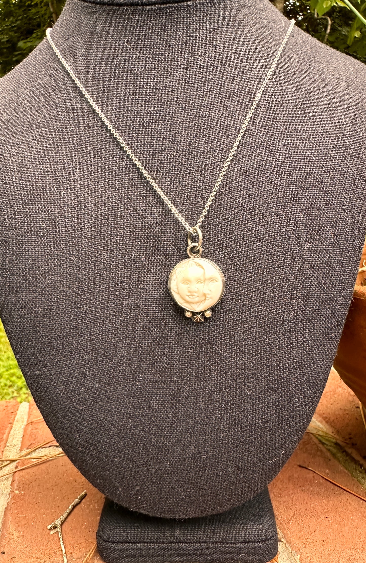 You are my Moon and Sun Necklace