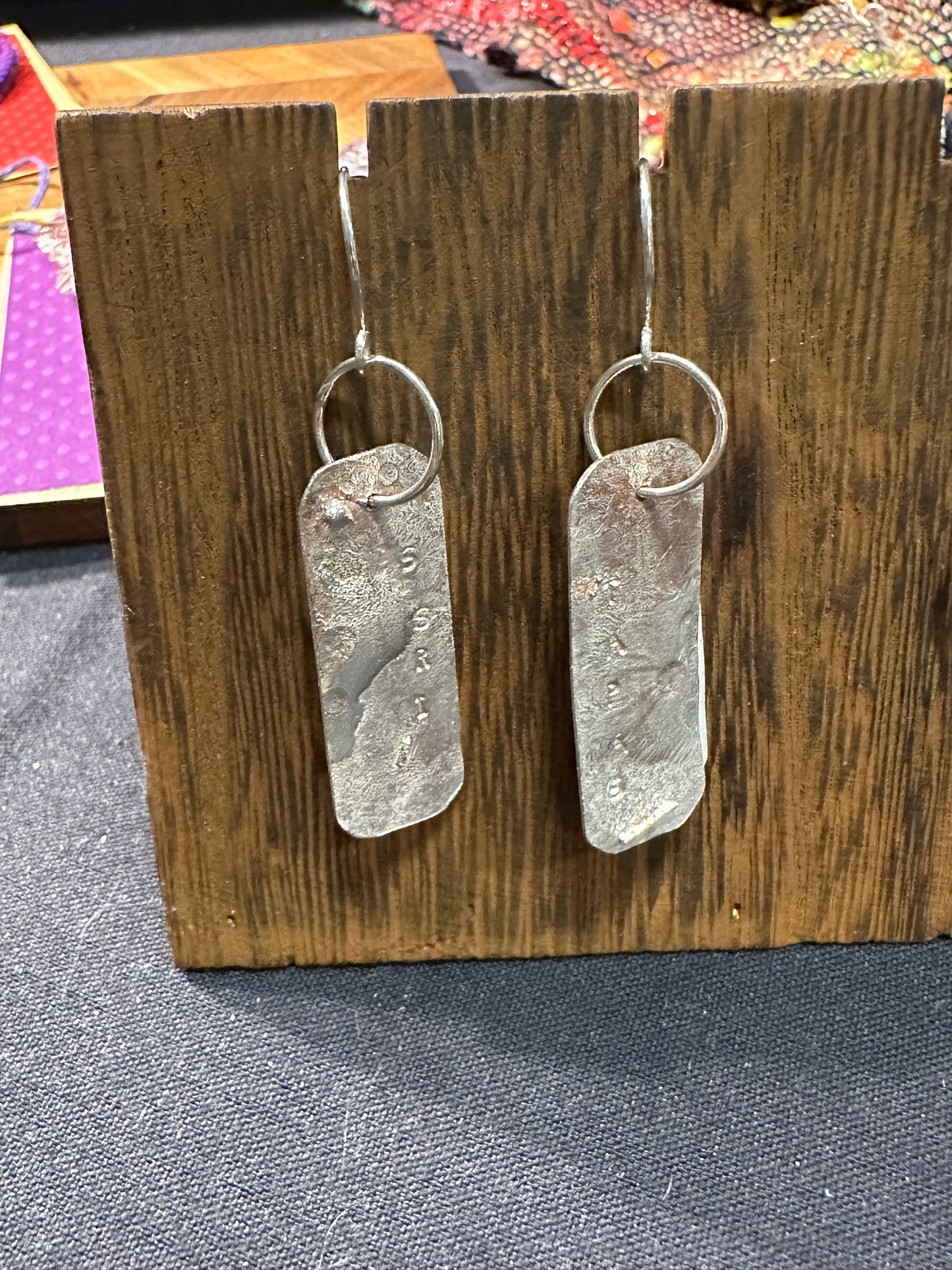 “Asteroid” earrings