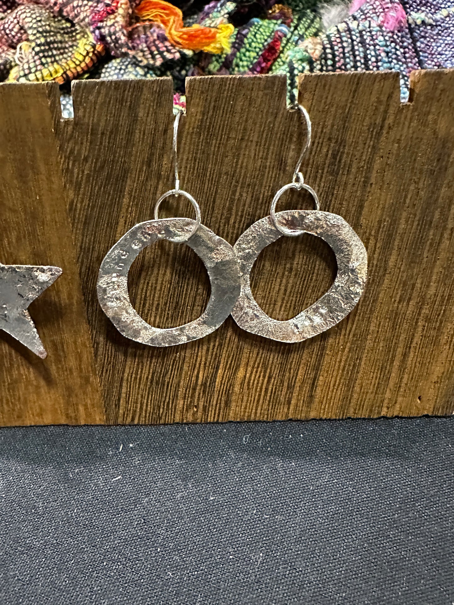 “Asteroid” earrings